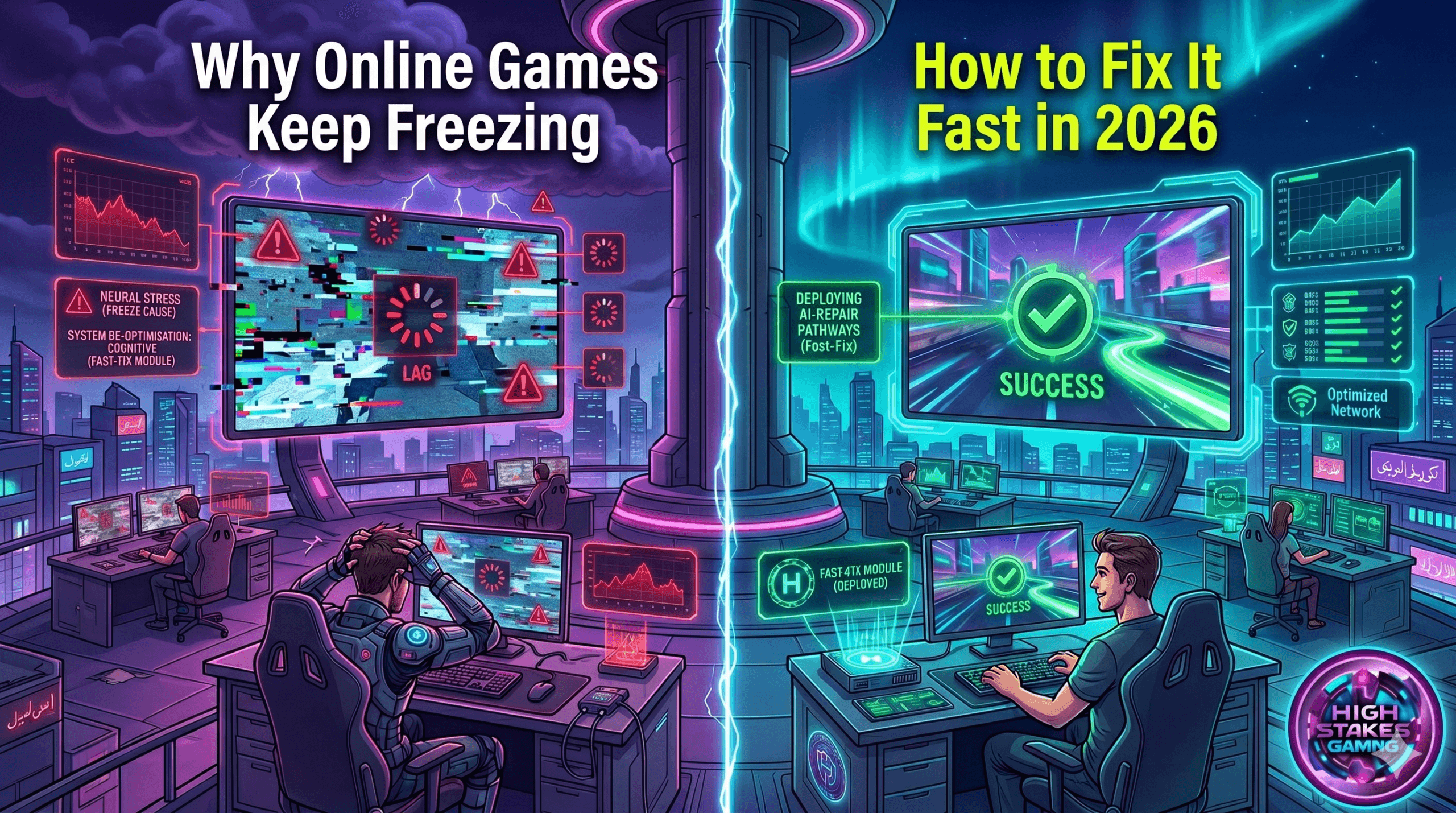 Why Online Games Keep Freezing and How to Fix It Fast in 2026